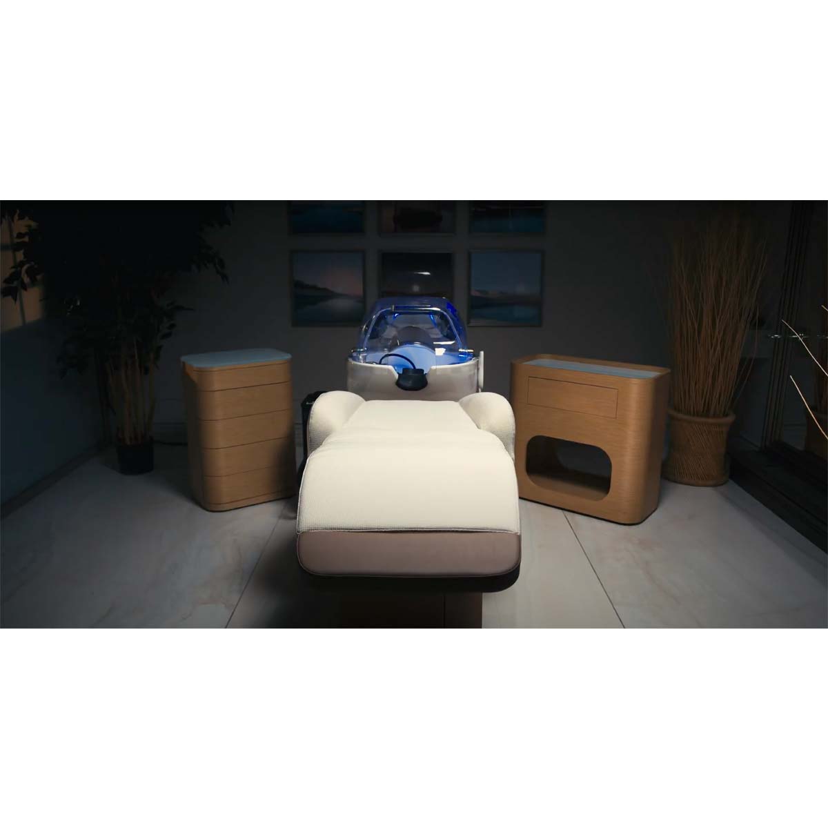 HEAVEN Air Massage Tub + Shirodhara Igloo + Vapomist 1 + Headrest