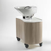 Bac HUB sur Roulettes Plateau Blanc Cuvette Blanche
