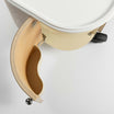 Bac HUB sur Roulettes Plateau Blanc Cuvette Blanche