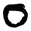 Black Cat Motif Sponge Headband