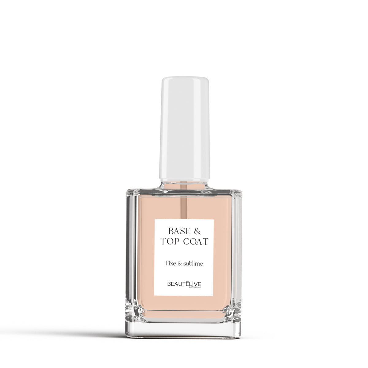 Argan oil base and top coat. I'm wearing nail polish.