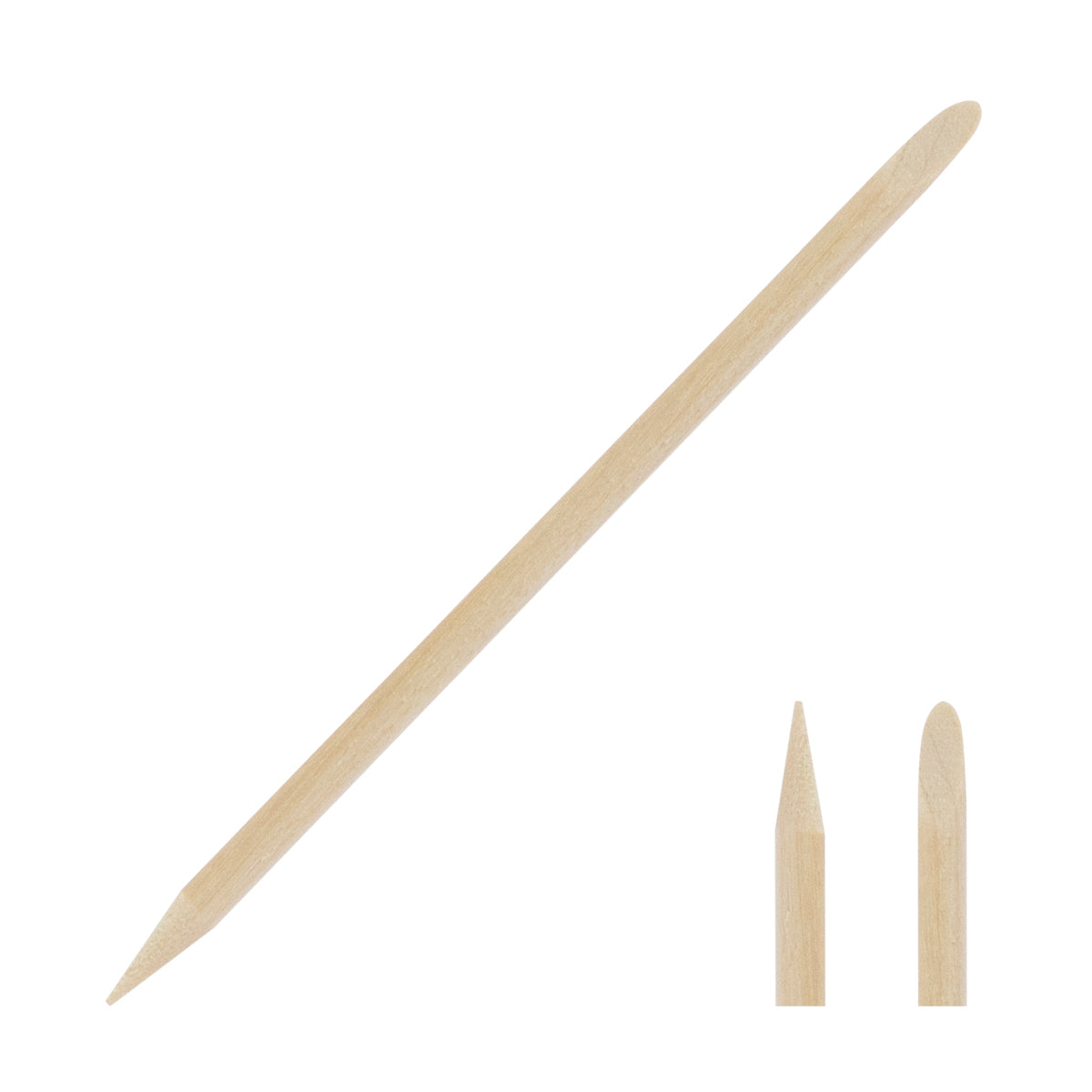 Wood Manicure Sticks 95mm X10