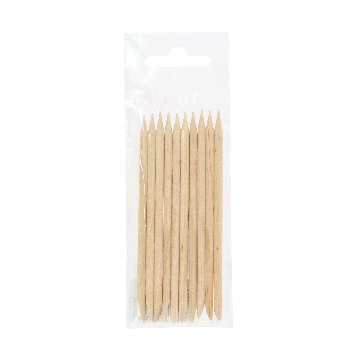 Wood Manicure Sticks 95mm X10