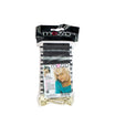 Black grey short perm curlers