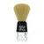Black and clear resin shaving brush