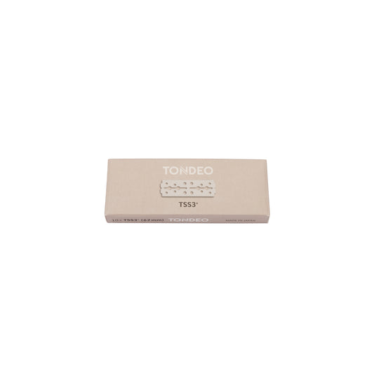 Pack of 10 stainless steel TSS3 razor blades