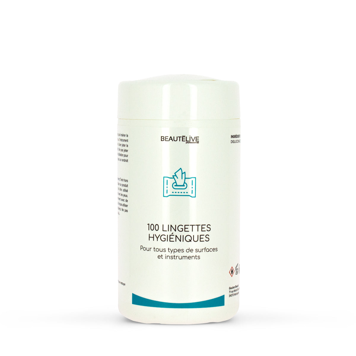 Disinfectant wipes dispenser box x100