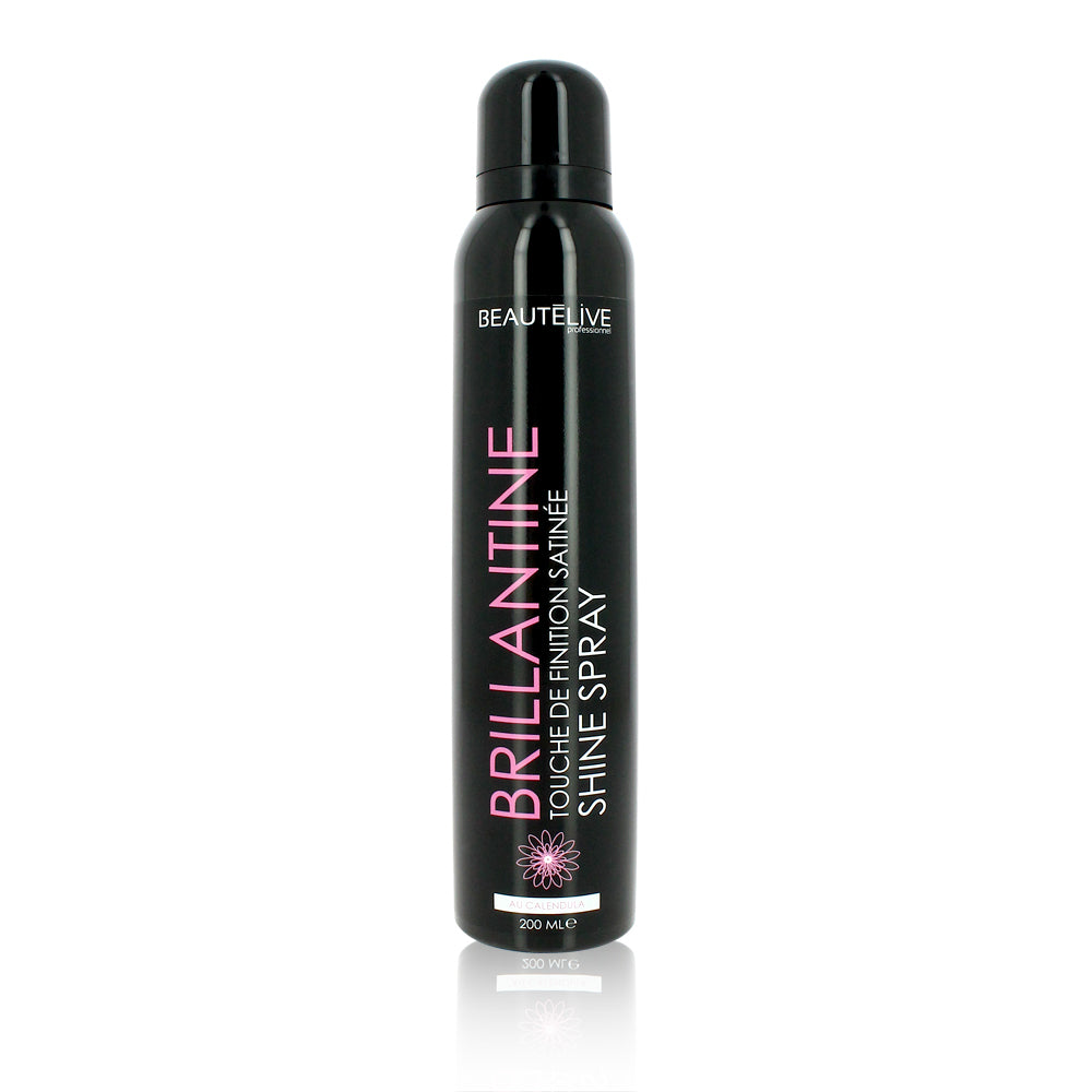 Brilliantine with a satin finish
