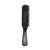 Black wood flat boar bristle brush