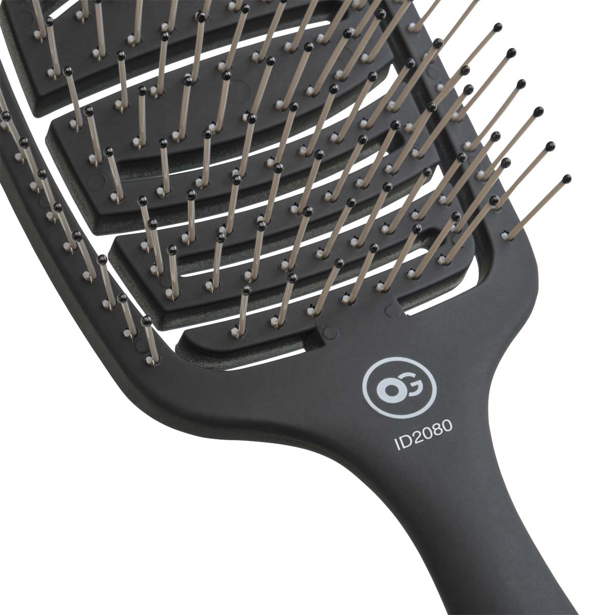 Essential Care Flex Matt Black brush for thick hair
