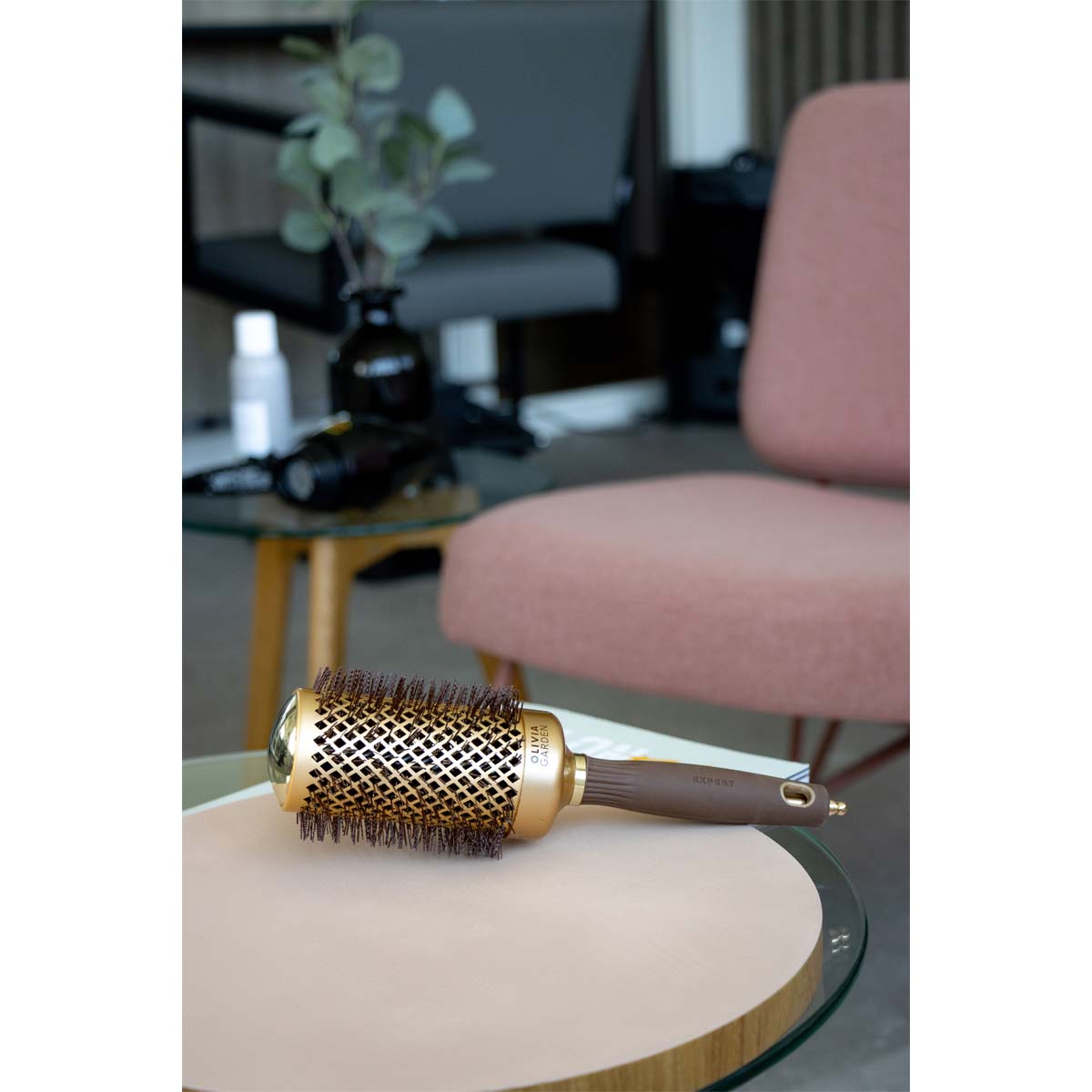 Brosse Expert Blowout Shine Gold & Brown