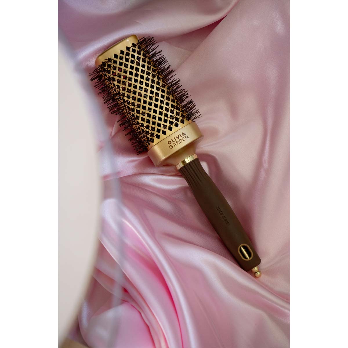 Expert Blowout Straight Brush Gold & Brown