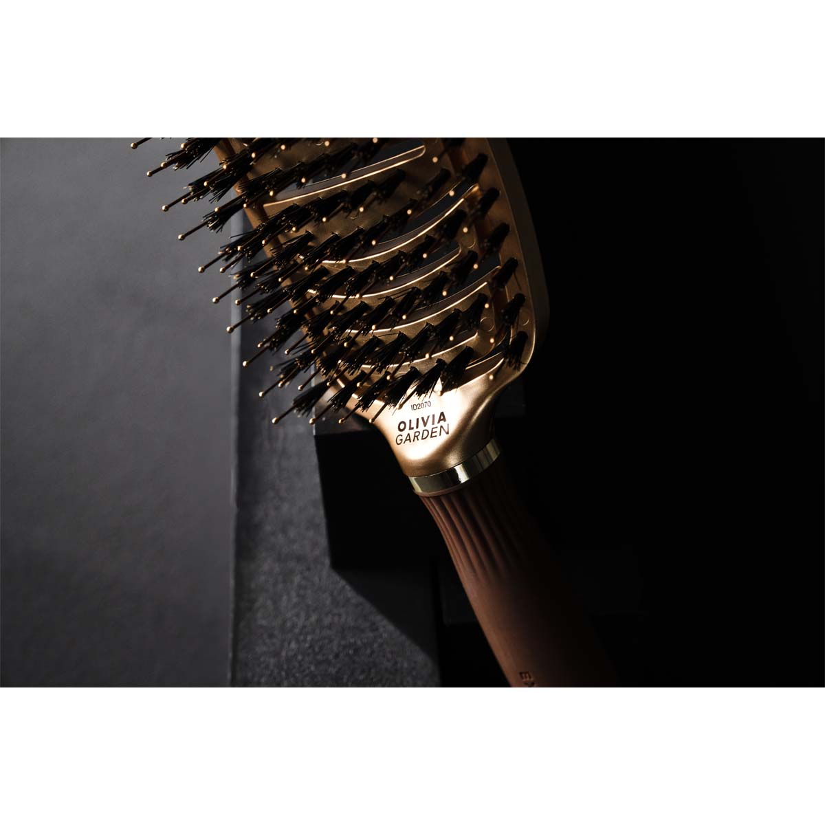 Expert Care Flex Gold & Brown Boar & Nylon Brush