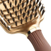 Expert Care Flex Gold & Brown Boar & Nylon Brush