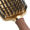 Expert Care Flex Gold & Brown Boar Brush