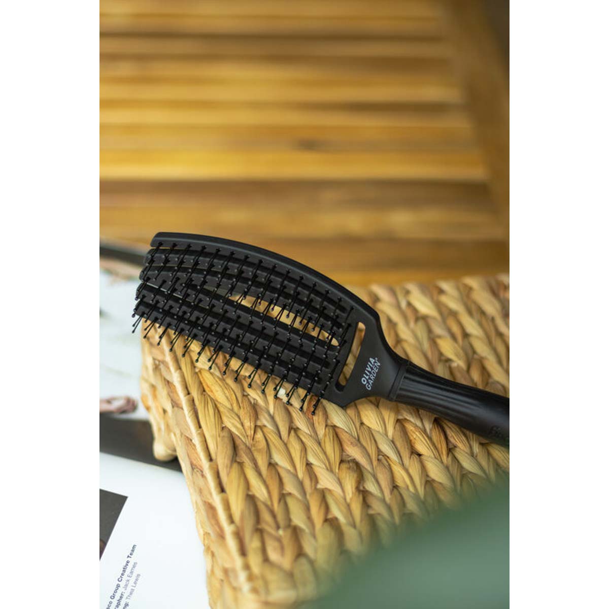 Fingerbrush Care Iconic Double Black Brush Size M