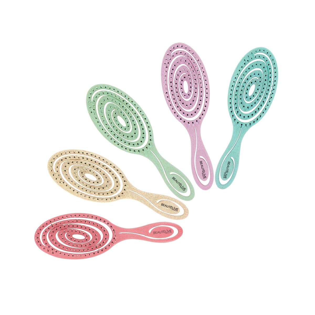 Eco-friendly detangling brush
