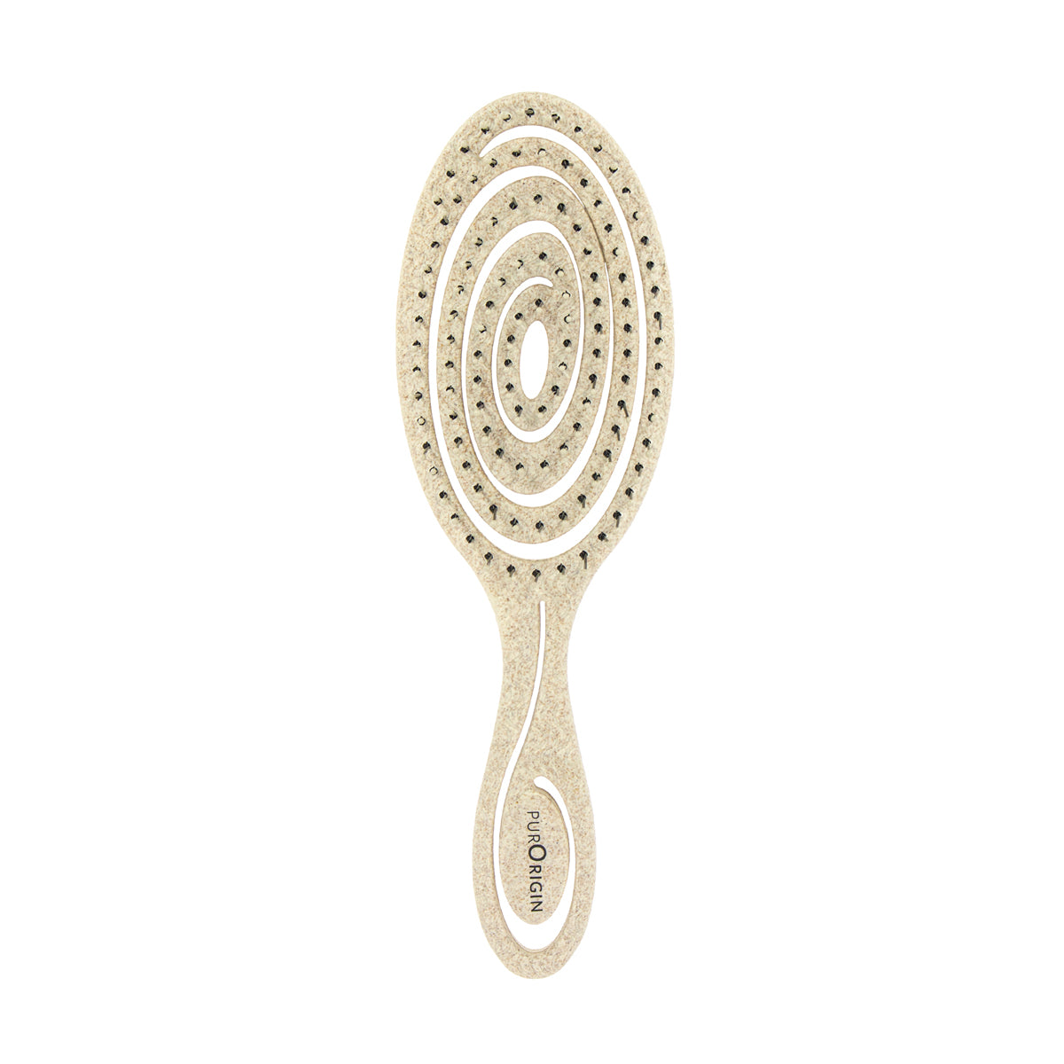 Eco-friendly detangling brush
