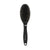 Oval pneumatic brush with mixed bristles