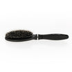 Oval pneumatic brush with mixed bristles