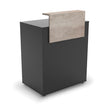Caisse DYLAN Noire avec Panneau Frontal