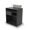 Caisse DYLAN Noire avec Panneau Frontal