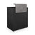 Caisse DYLAN Noire avec Panneau Frontal