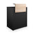 Caisse DYLAN Noire avec Panneau Frontal