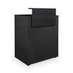 Caisse DYLAN Noire avec Panneau Frontal