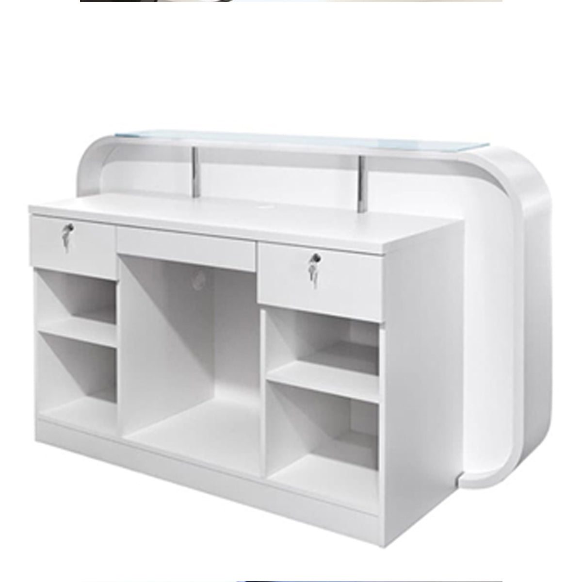ECO GREEN Lacquered Ivory or Black Backlit LED Crate