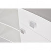 OBSESSION II Quilted Swarovski Crystal Box White Gloss Structure