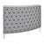 ROYAL II Padded Box with Buttons White Gloss Structure