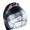 Casque Gong 2 vitesses sur bras, ref E13213 Noir