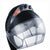Casque Gong 2 vitesses sur bras, ref E13213 Noir