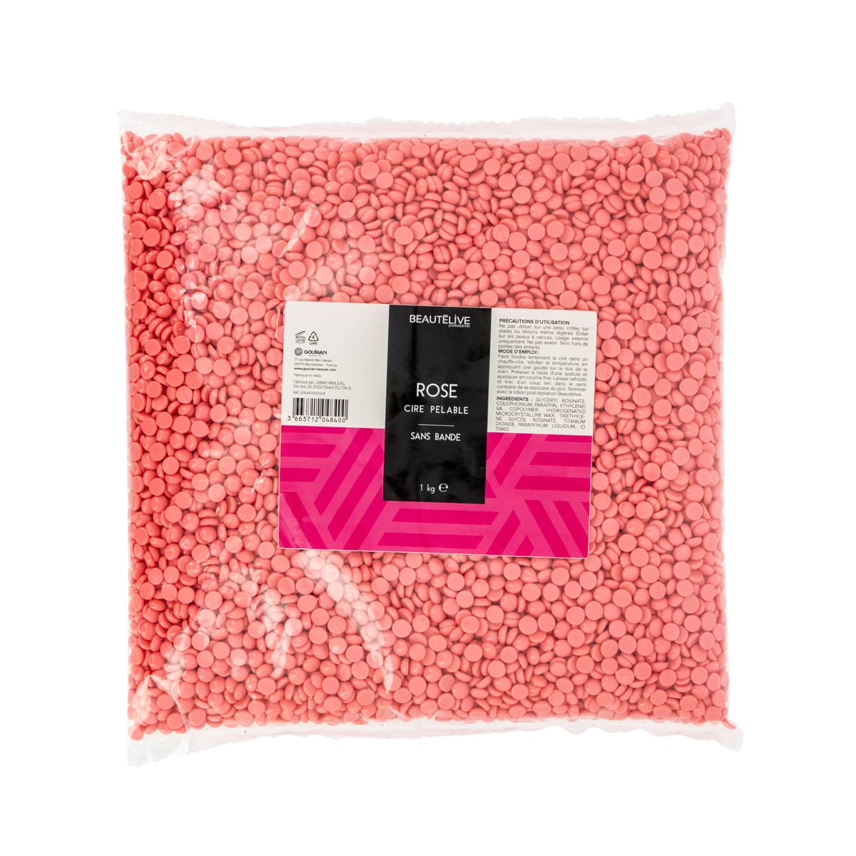 Rose stripless wax for sensitive areas
