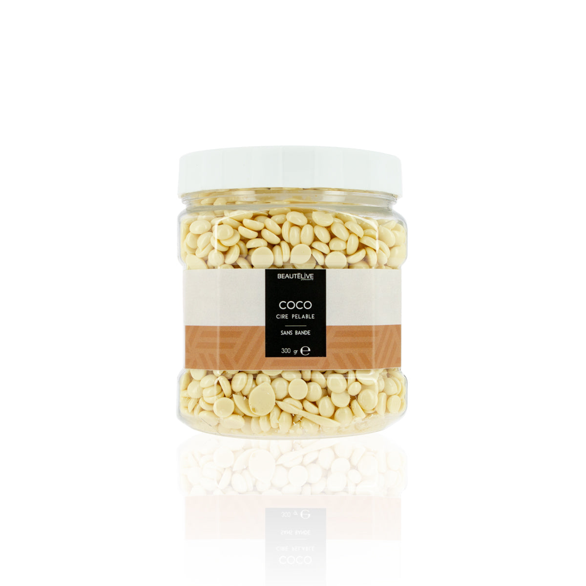 Strip-free coconut wax for sensitive and delicate skin