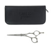 Sakai offset hairdressing scissors in Japanese steel