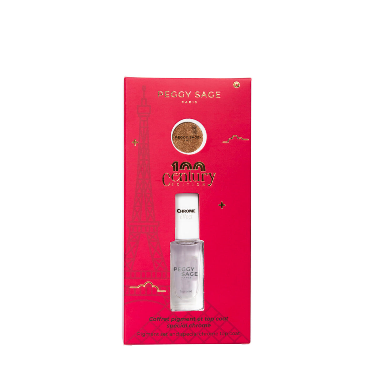 Coffret Pigment + Top Coat Spécial Chrome CENTURY EDITION