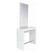 ORLANDO Wall-Mounted Hairdressing Unit 1-Place Matte Finish LED Lighting