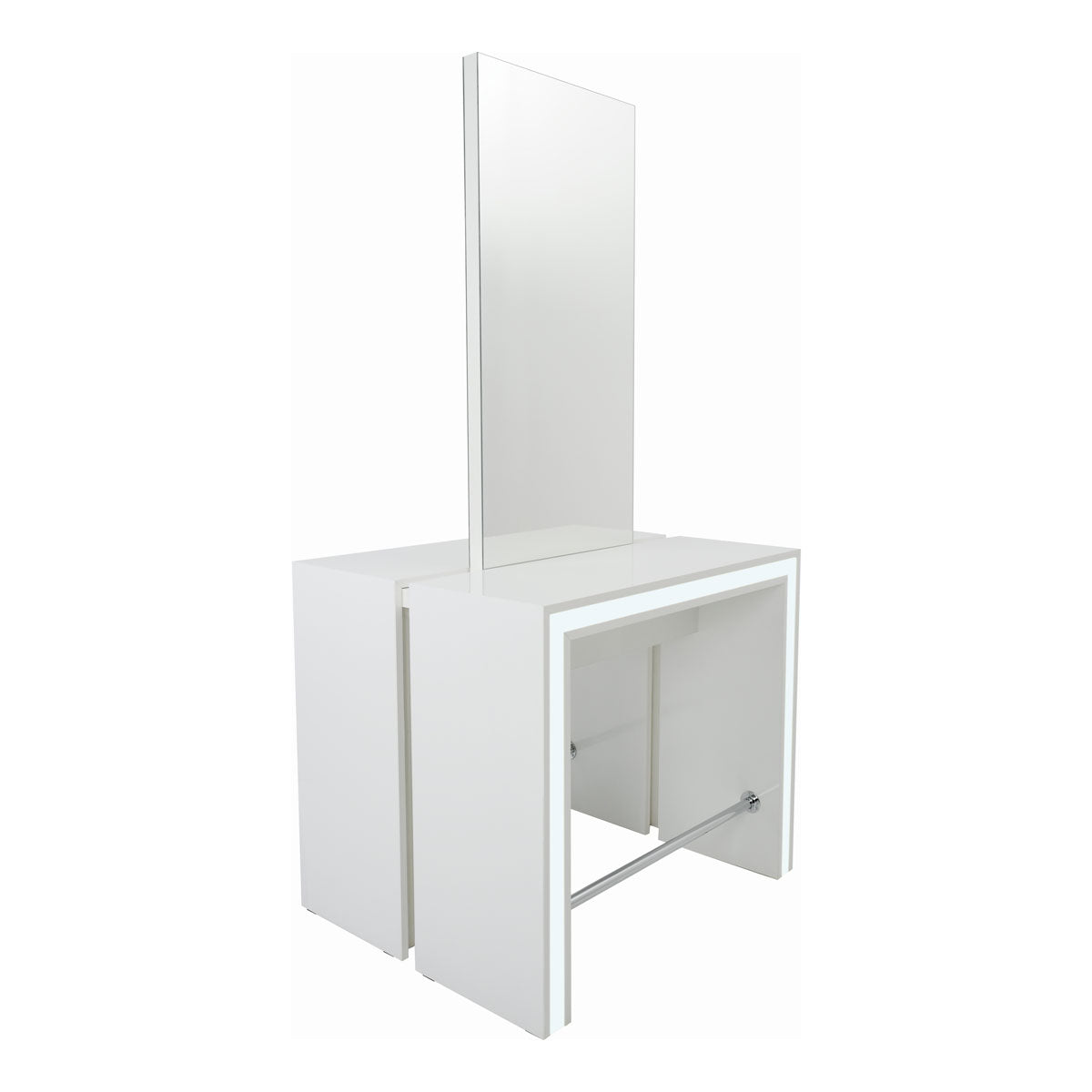 ORLANDO Central Hairdressing Unit 2 positions Matte Finish LED Lighting