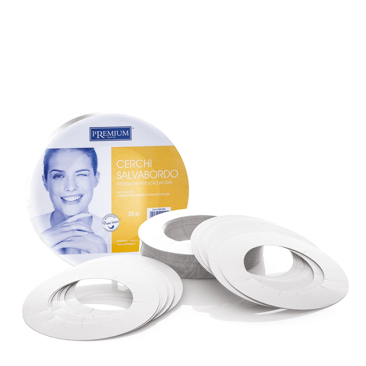 Wax pot protective collars x100