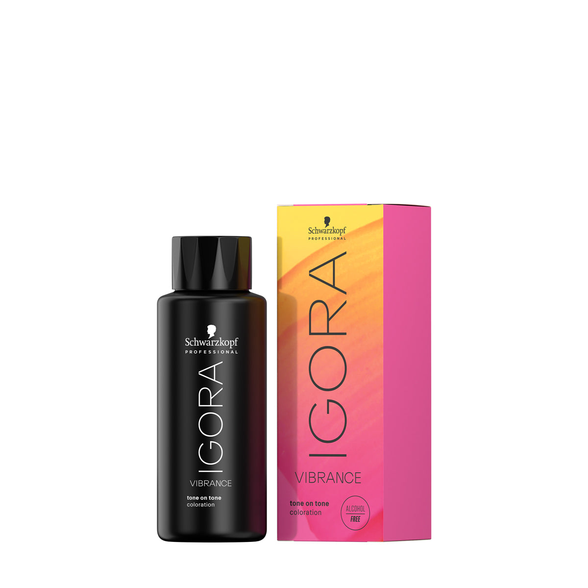 Coloration ton sur ton sans alcool Igora Vibrance