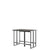 Minimal Oblo Central 2-Seater Console