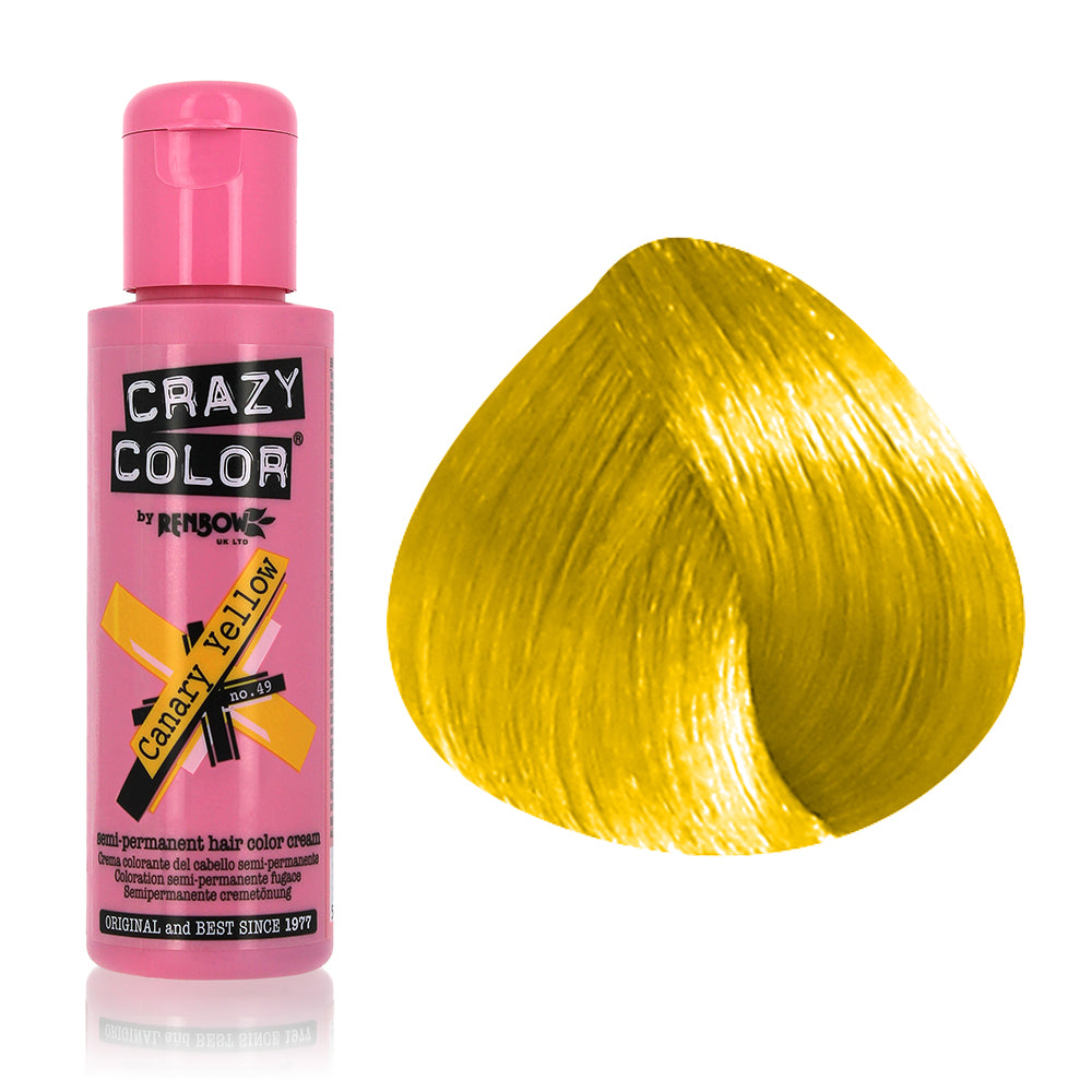 Crazy Color semi-permanent hair dye