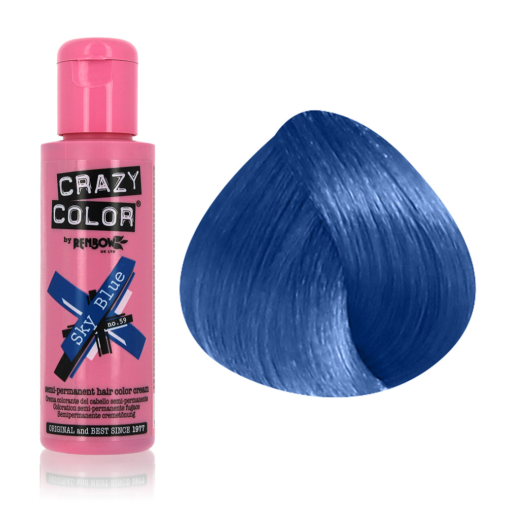 Crazy Color semi-permanent hair dye