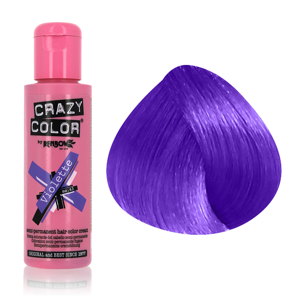 Crazy Color semi-permanent hair dye