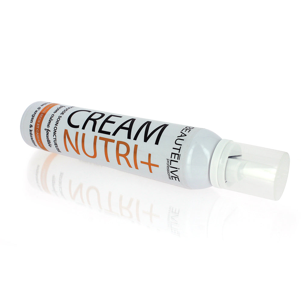 Creamy whipped cream-style treatment mousse