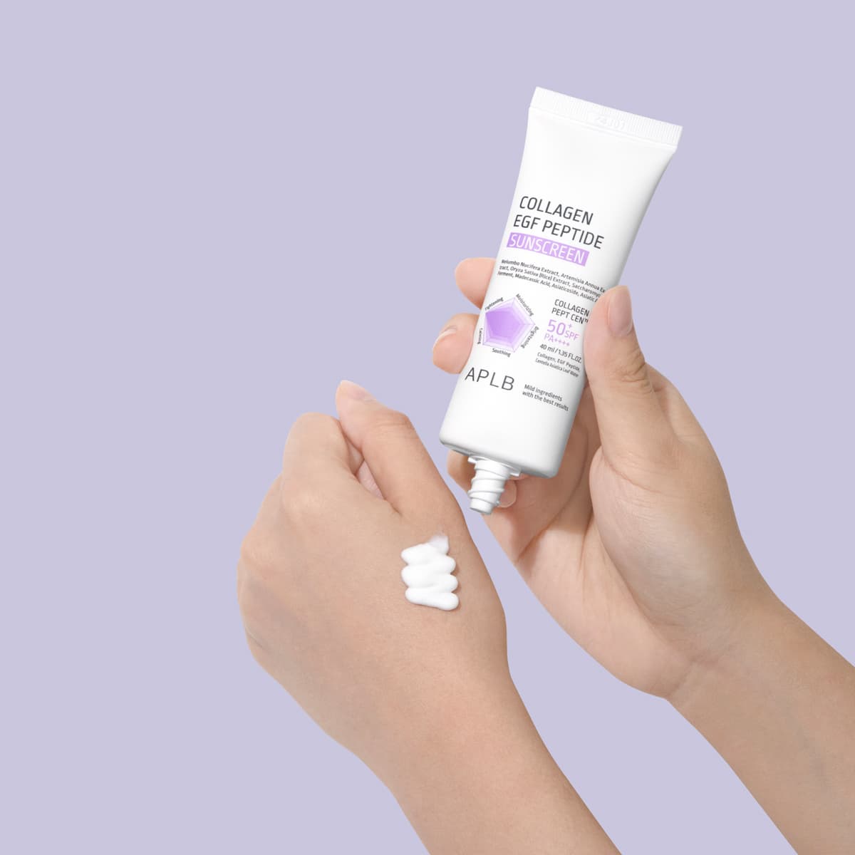 Crème Solaire SPF50+ Collagène EGF Peptides