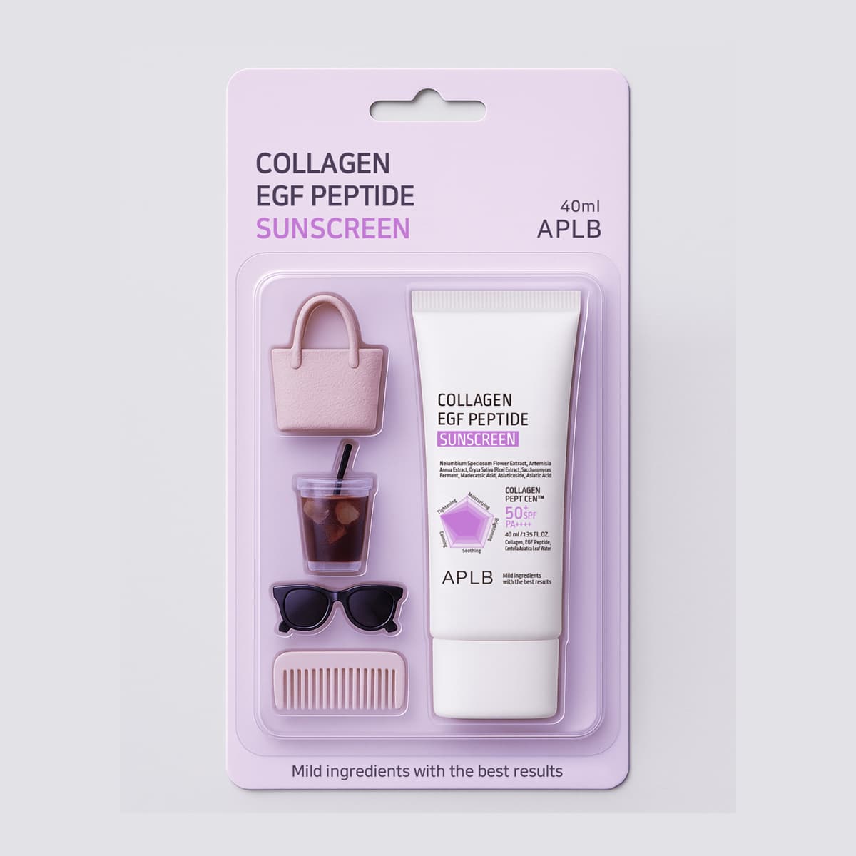 Crème Solaire SPF50+ Collagène EGF Peptides