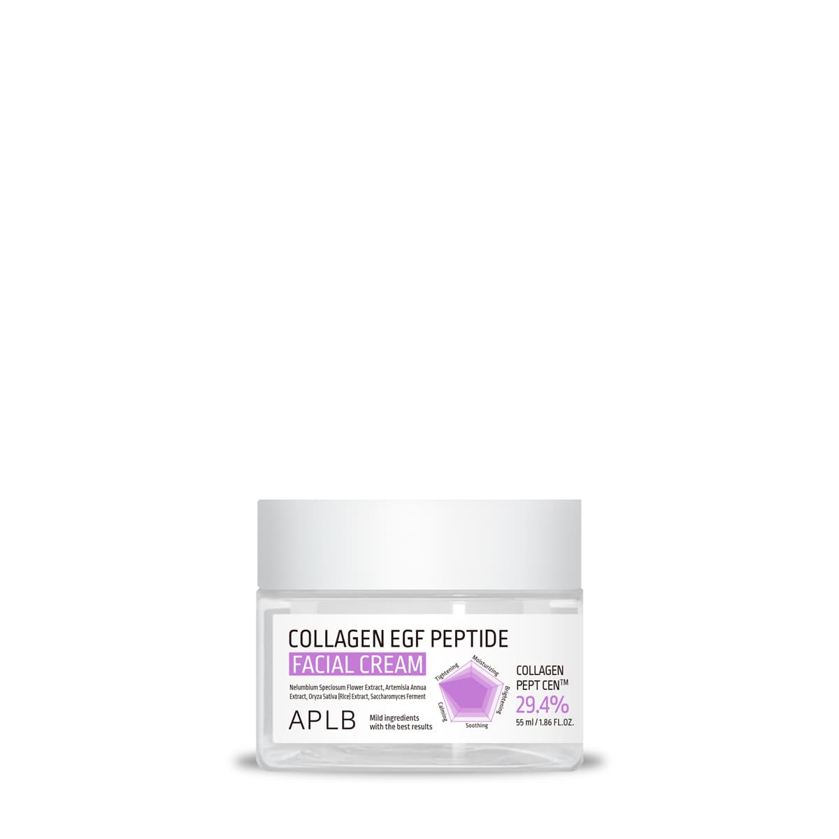 Crème Visage Collagène EGF Peptides